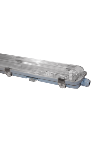 FIXTURE IP65 1280mm FOR 1 LEDTUBE WITH METAL CLIPS