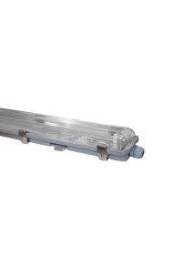 FIXTURE IP65 1560mm FOR 2 LEDTUBES WITH METAL CLIPS