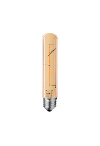 LED FILAMENT E27 T30 AMBER DIM 2W 2700K 230V AC 200LM RA80