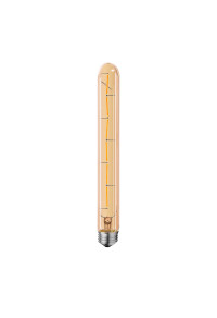 LED FILAMENT E27 T30 AMBER DIM 6W 2700K 230V AC 480LM RA80