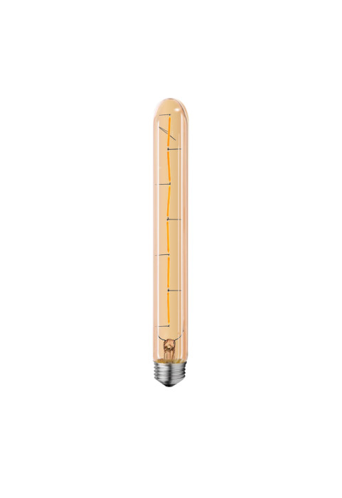 LED FILAMENT E27 T30 AMBER DIM 6W 2700K 230V AC 480LM RA80