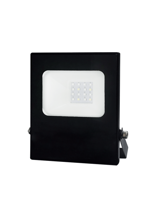 ЧЕРНА ЛЕД  SMD ПРОЖЕКТОРНА ЛАМПА IP66 10W RGBW 230V 