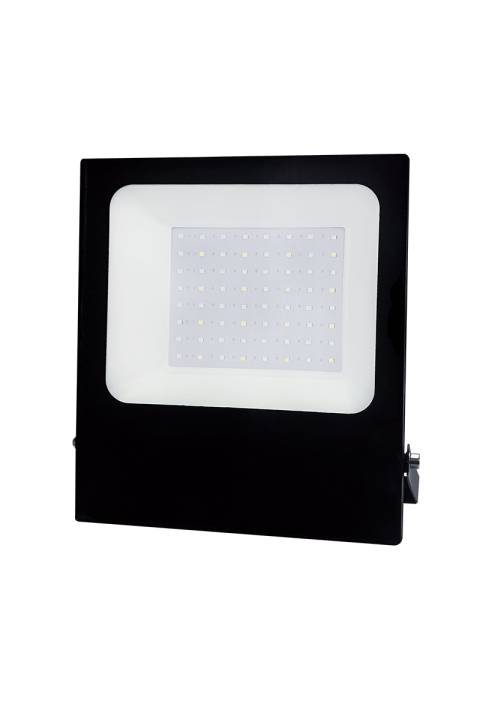 ЧЕРНА ЛЕД  SMD ПРОЖЕКТОРНА ЛАМПА IP66 50W RGBW 230V 