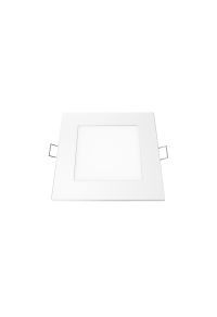ЛЕД СЛИМ ПАНЕЛ БЯЛ КВАДРАТ REC. 6W 4000K 470Lm 118mm 230V Ra80