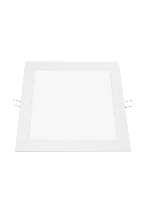 ЛЕД СЛИМ ПАНЕЛ БЯЛ КВАДРАТ  REC. 24W 6500K 2300Lm 300mm 230V Ra80
