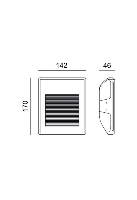 ЛЕД ГИПС ТРИМЛЕС Φ/Σ ЕВЕ НЕПРЯКО ОСВЕТЛЕНИЕ CREE 1.5W 3000K 150LM 230V AC RA80 EVE