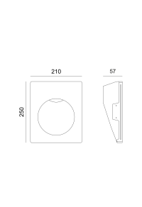 ЛЕД ГИПС ТРИМЛЕС Φ/Σ СКИЕ НЕПРЯКО ОСВЕТЛЕНИЕ CREЕ 1.5W 3000K 150LM 230V AC RA80 SKYE