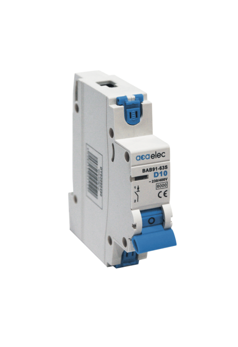 MCB 1P D10 6KA 1M
 