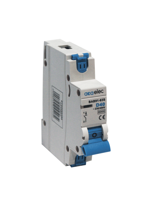 MCB 1P D40 6KA 1M
 