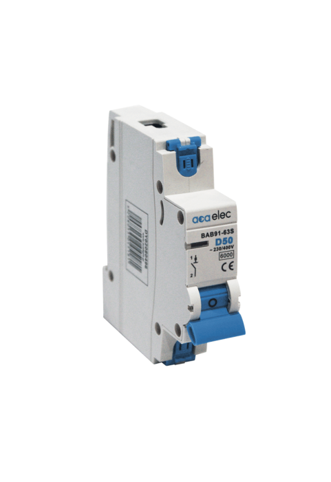 MCB 1P D50 6KA 1M
 