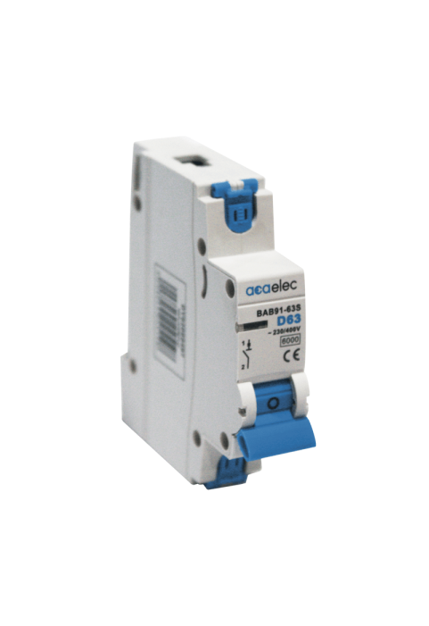 MCB 1P D63 6KA 1M
 
