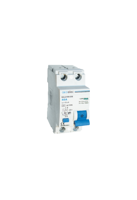 RCCB 2x63A 30mA 2M AC-Type 
 
 
 
 