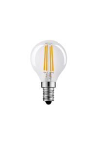 LED FILAMENT E14 BALL 6.5W 6500K 230V AC 850LM RA80