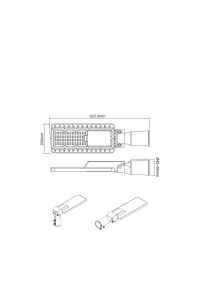 ЛЕД УЛИЧНО ОСВЕТИТЕЛНО ТЯЛО 120W 16800LM 4000K 150Χ75˚ CLASS I 230V AC IP66