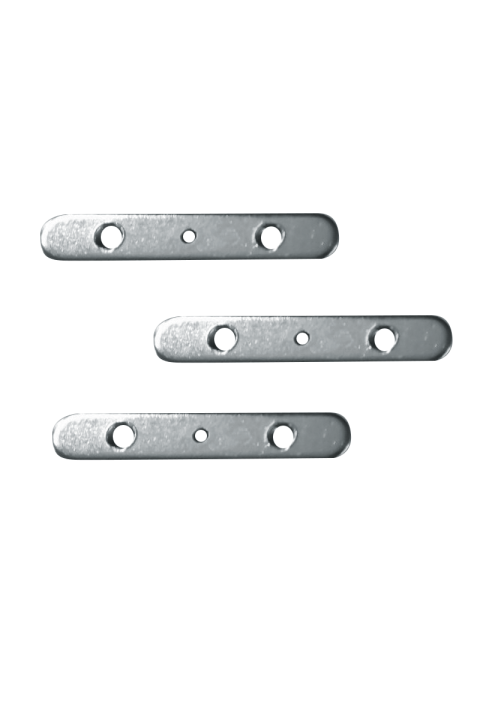 МЕТАЛЕН СЪЕДИНИТЕЛ 180° С ВИНТОВЕ ЗА ПРОФИЛ P3235 Set of 3 pcs
