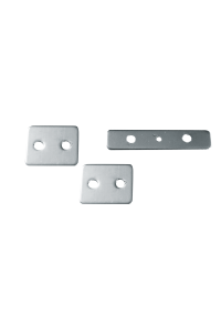 METAL CONNECTOR 180° WITH SCREWS FOR PROFILE P6070 Set of 3 pcs