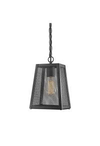 ГРАДИНСКО ОСВЕТЛЕНИЕ LUMINAIRE NYX 1XE27 IP44 WITH GRID & CLEAR GLASS 