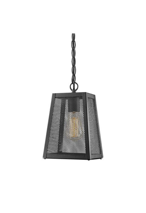 ГРАДИНСКО ОСВЕТЛЕНИЕ LUMINAIRE NYX 1XE27 IP44 WITH GRID & CLEAR GLASS 