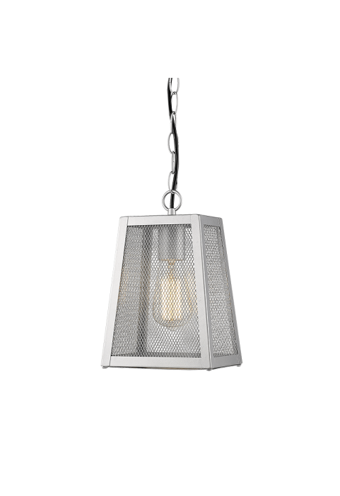 ГРАДИНСКО ОСВЕТЛЕНИЕ LUMINAIRE NYX 1XE27 IP44 WITH GRID & CLEAR GLASS 