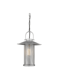ГРАДИНСКИ ПЕНДЕЛ  LUMINAIRE ROSSA 1XE27 IP44 WITH GRID & CLEAR GLASS 