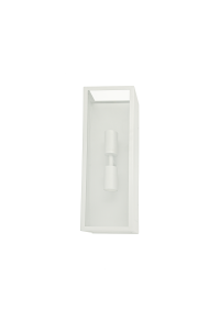 SAND WHITE WALL LUMINAIRE CELIA 2XE27 IP44 WITH CLEAR GLASS 
