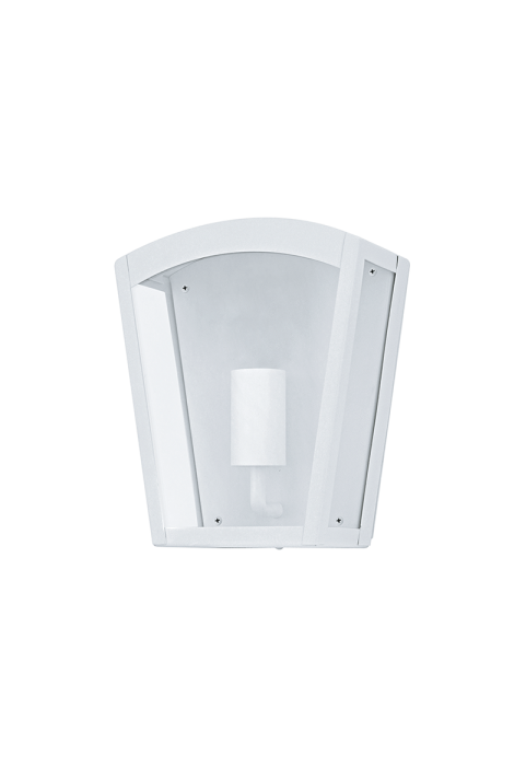 SAND WHITE WALL LUMINAIRE CELIA V 1XE27 IP44 WITH CLEAR GLASS