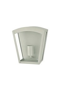 SAND GREY WALL LUMINAIRE CELIA V 1XE27 IP44 WITH CLEAR GLASS