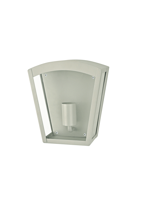 SAND GREY WALL LUMINAIRE CELIA V 1XE27 IP44 WITH CLEAR GLASS