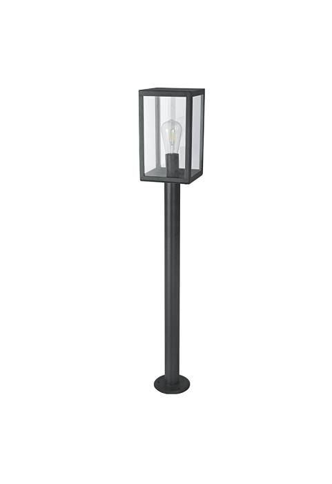ГРАДИСНКО ОСВЕТЛЕНИЕ CELIA 1XE27 IP44 WITH POLE & CLEAR GLASS