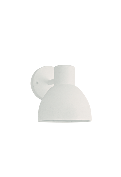 SAND WHITE WALL LUMINAIRE BERO MINI 1XE27 MAX.10W LED IP44 WITH OPAL PC DIFFUSER