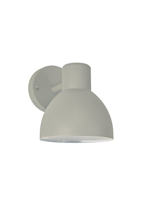 SAND GREY WALL LUMINAIRE BERO MINI 1XE27 MAX.10W LED IP44 WITH OPAL PC DIFFUSER