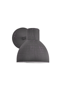 RUST WALL LUMINAIRE BERO MINI 1XE27 MAX.10W LED IP44 WITH OPAL PC DIFFUSER