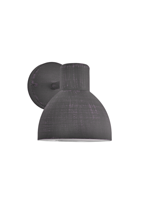 RUST WALL LUMINAIRE BERO MINI 1XE27 MAX.10W LED IP44 WITH OPAL PC DIFFUSER