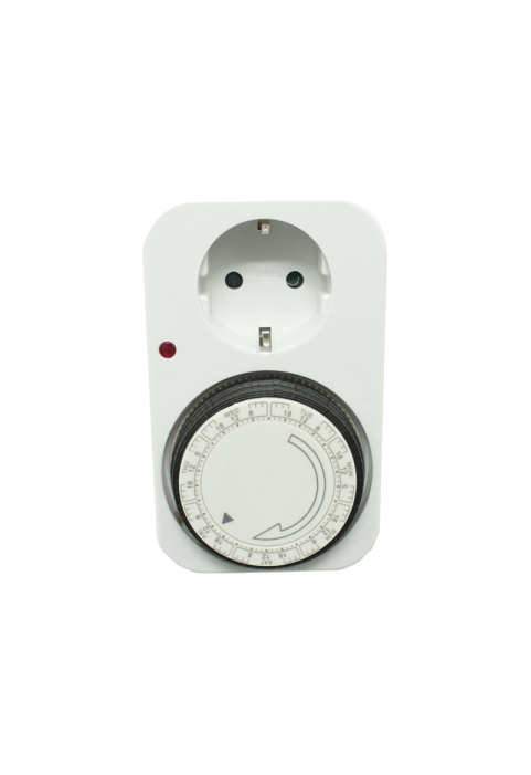 MECHANICAL DAILY TIME SWITCH, SCHUKO SOCKET
 