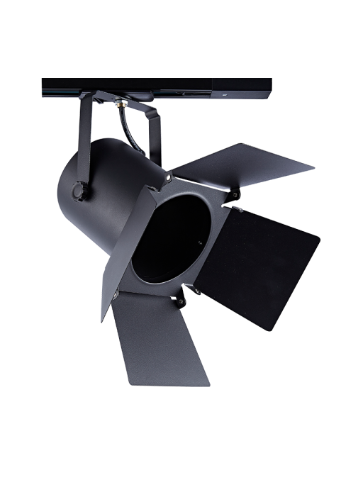 ^TRACK LIGHT No238 BLACK 2WIRE PAR30 E27