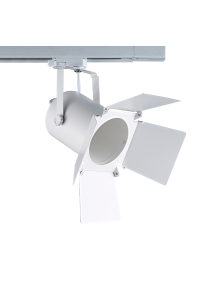 ^TRACK LIGHT No238 WHITE 4WIRE PAR30 E27