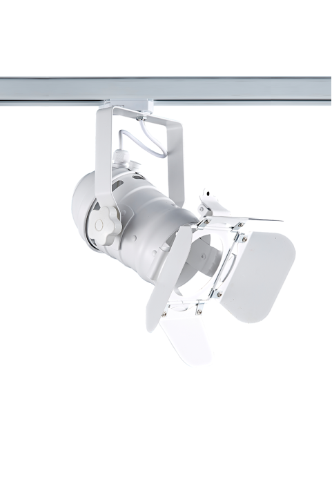^TRACK LIGHT No242 WHITE 4WIRE PAR30 E27