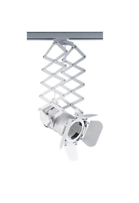 ^TRACK LIGHT No243 WHITE 4WIRE PAR30 E27