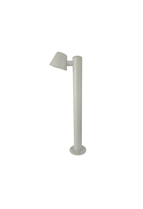 SAND GREY LUMINAIRE VIDA 1XGU10 MAX.35W IP44 WITH POLE & CLEAR GLASS