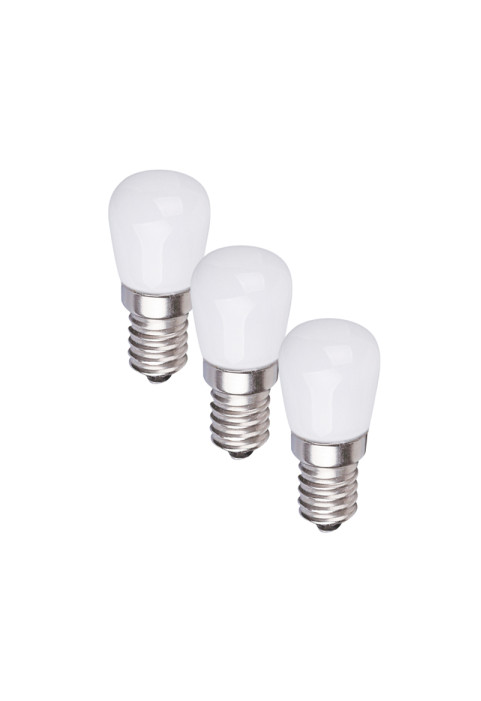 E14 ЛЕД 1W 3.000K 230V AC 60Lm 2835SMD Ra80 ТРОЕН ПАКЕТ