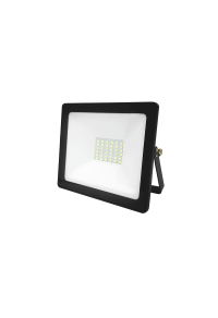 BLACK LED SMD FLOOD LUMINAIRE IP66 30W GREEN 230V
