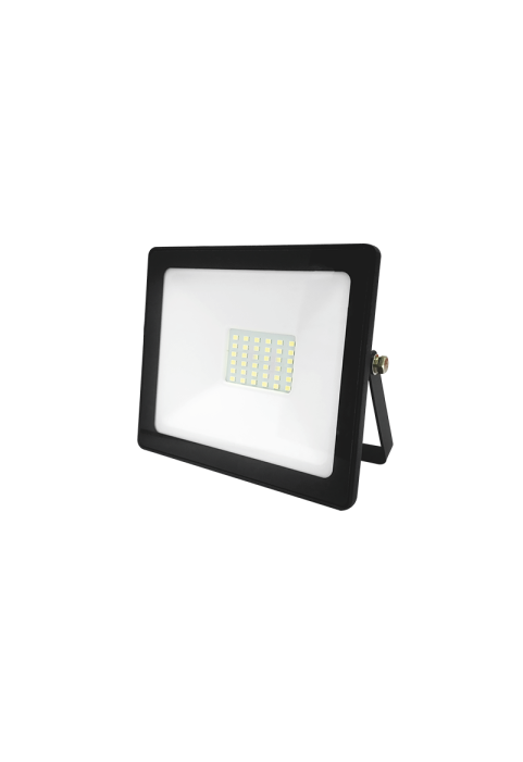 BLACK LED SMD FLOOD LUMINAIRE IP66 30W BLUE 230V