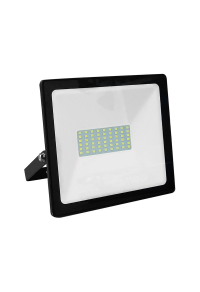 BLACK LED SMD FLOOD LUMINAIRE IP66 50W GREEN 230V