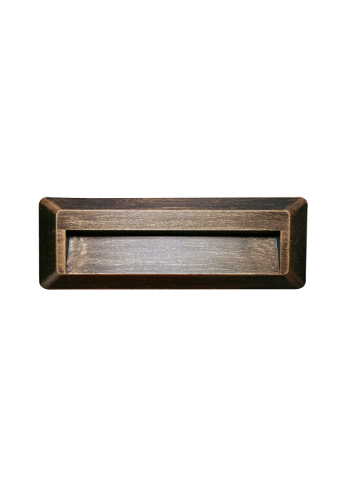 LED WALL RECTANGLE LUMINAIRE RUST 230V AC IP65 2W 3000K 100LM RA80
