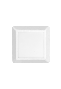 LED WALL SQUARE LUMINAIRE WHITE 230V AC IP65 4W 3000K 270LM RA80