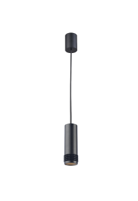 ПЕНДЕЛ 1XGU10 ЧЕРНО МЕТАЛНО D6,5XH105CM MEGATRON2