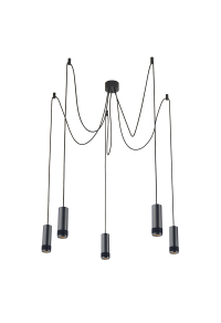 ПОЛИЛЕЙ 5XGU10 ЧЕРНО МЕТАЛНО D35XH200CM MEGATRON2