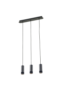 ПОЛИЛЕЙ 3XGU10 ЧЕРНО МЕТАЛНО  6,5X60XH122CM MEGATRON2