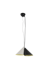 ПЕНДЕЛ 2ΧΕ14 ЧЕРНО+СИВО МЕТАЛНО D32ΧΗ120CM DIOSCURI
