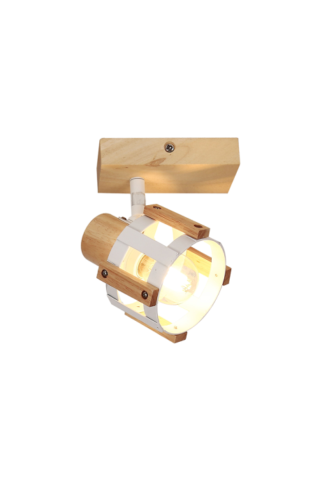 СПОТ TALOS ACA LIGHTING БЯЛ ДЪРВО